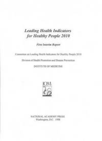 bokomslag Leading Health Indicators for Healthy People 2010