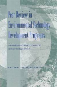 bokomslag Peer Review in Environmental Technology Development Programs