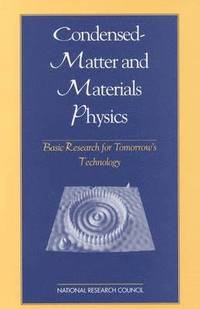 bokomslag Condensed-Matter and Materials Physics
