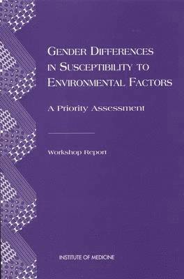 bokomslag Gender Differences in Susceptibility to Environmental Factors