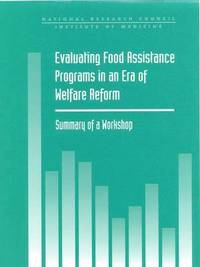 bokomslag Evaluating Food Assistance Programs in an Era of Welfare Reform