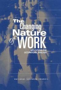 bokomslag The Changing Nature of Work