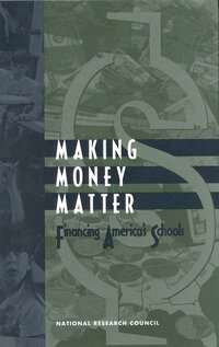 National Research Council, Division of Behavioral and Social Sciences and Education, and Sensory Sciences Board on Behavioral, Cognitive, Committee on Education Finance, Janet S. Hansen, Helen F. Ladd - Making Money Matter, Inbunden