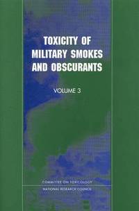 bokomslag Toxicity of Military Smokes and Obscurants