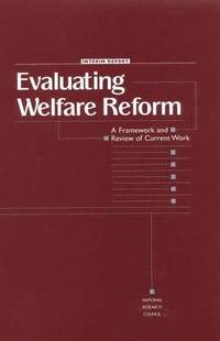 bokomslag Evaluating Welfare Reform