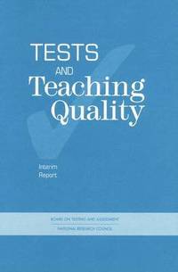 bokomslag Tests and Teaching Quality