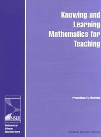 bokomslag Knowing and Learning Mathematics for Teaching