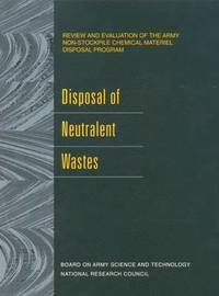bokomslag Disposal of Neutralent Wastes