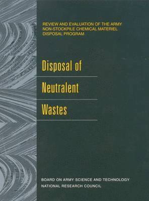 bokomslag Disposal of Neutralent Wastes