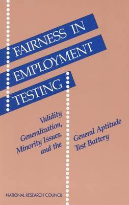 bokomslag Fairness in Employment Testing