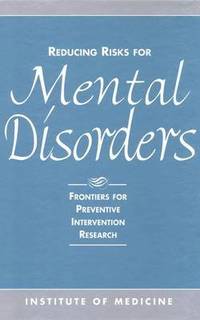 bokomslag Reducing Risks for Mental Disorders