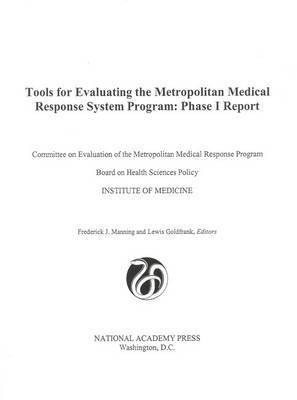 bokomslag Tools for Evaluating the Metropolitan Medical Response System Program