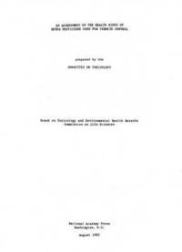bokomslag An Assessment of the Health Risks of Seven Pesticides Used for Termite Control
