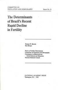 bokomslag The Determinants of Brazil's Recent Rapid Decline in Fertility