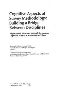 Cognitive Aspects of Survey Methodology 1