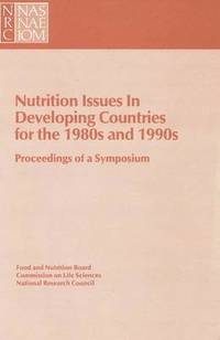 bokomslag Nutrition Issues in Developing Countries for the 1980s and 1990s