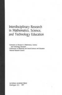 bokomslag Interdisciplinary Research in Mathematics, Science, and Technology Education