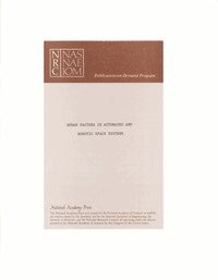 National Research Council, Division of Behavioral and Social Sciences and Education, Board on Human-Systems Integration, Committee on Human Factors - Human Factors in Automated and Robotic Space Systems, Häftad