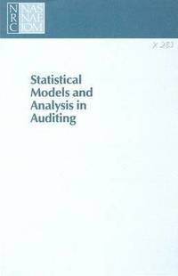 bokomslag Statistical Models and Analysis in Auditing