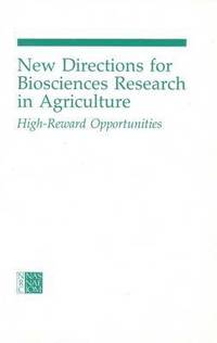 bokomslag New Directions for Biosciences Research in Agriculture