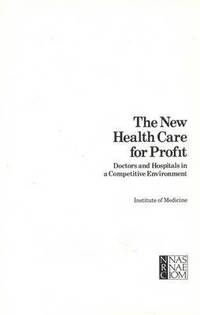bokomslag New Health Care for Profit