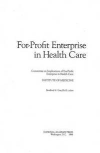 bokomslag For-Profit Enterprise in Health Care