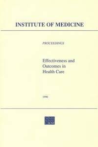 bokomslag Effectiveness and Outcomes in Health Care