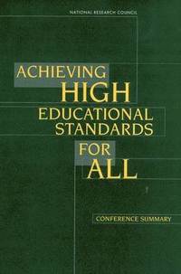 bokomslag Achieving High Educational Standards for All