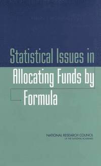 bokomslag Statistical Issues in Allocating Funds by Formula