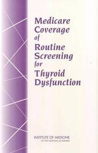 bokomslag Medicare Coverage of Routine Screening for Thyroid Dysfunction