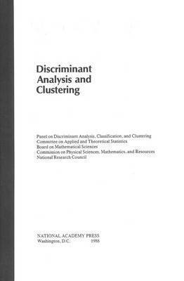 Discriminant Analysis and Clustering 1