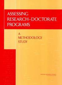 bokomslag Assessing Research-Doctorate Programs
