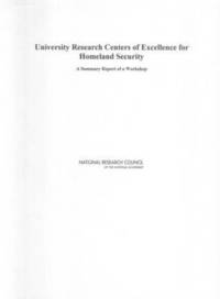 bokomslag University Research Centers of Excellence for Homeland Security