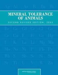 bokomslag Mineral Tolerance of Animals