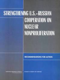 bokomslag Strengthening U.S.-Russian Cooperation on Nuclear Nonproliferation