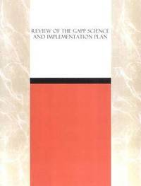bokomslag Review of the GAPP Science and Implementation Plan