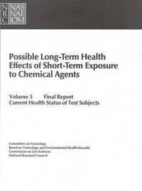 bokomslag Possible Long-Term Health Effects of Short-Term Exposure To Chemical Agents, Volume 3