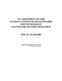 bokomslag Assessment of the National Institute of Standards and Technology Center for Neutron Research