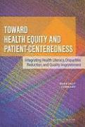 bokomslag Toward Health Equity and Patient-Centeredness