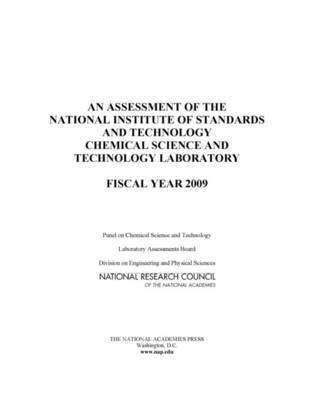 bokomslag Assessment of the National Institute of Standards and Technology Chemical Science and Technology Laboratory