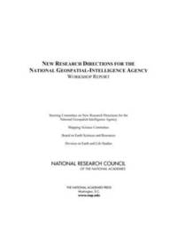 bokomslag New Research Directions for the National Geospatial-Intelligence Agency