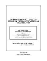 bokomslag Building Community Disaster Resilience Through Private-Public Collaboration