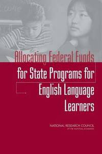 bokomslag Allocating Federal Funds for State Programs for English Language Learners