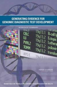 bokomslag Generating Evidence for Genomic Diagnostic Test Development