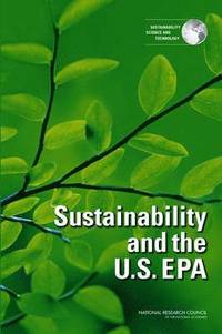 bokomslag Sustainability and the U.S. EPA