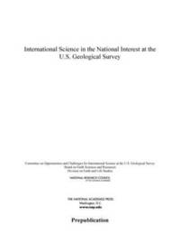 bokomslag International Science in the National Interest at the U.S. Geological Survey
