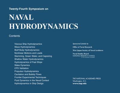 National Research Council, West Japan Society of Naval Architects Office of Naval Research, Division on Engineering and Physical Sciences, Naval Studies Board, Office of Naval Research West Japan Soci, Office of Naval Research West Japan Society of Naval Architects - Twenty-Fourth Symposium on Naval Hydrodynamics, Häftad