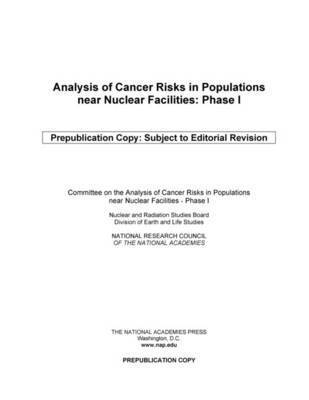 Analysis of Cancer Risks in Populations Near Nuclear Facilities 1