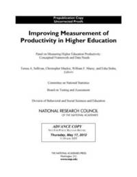 bokomslag Improving Measurement of Productivity in Higher Education