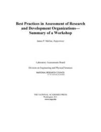 bokomslag Best Practices in Assessment of Research and Development Organizations